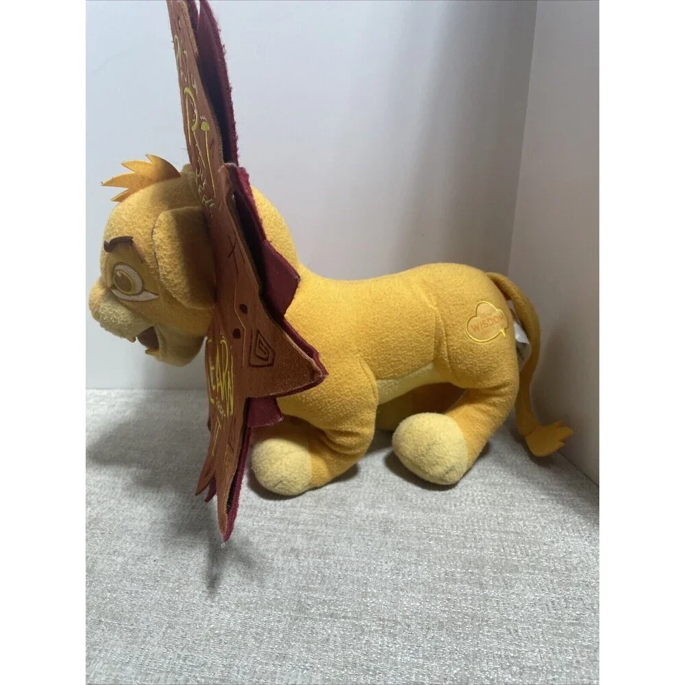 Disney The Lion King Simba Lot Of 2 Plush Vintage Disney Wisdom Series 11 Of 12